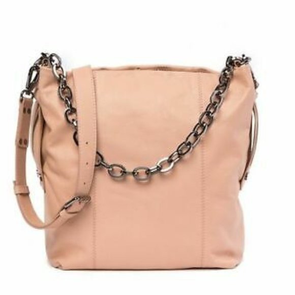 Kooba Handbags - Kooba Dante Leather Shoulder Handbag: Blush-NWT